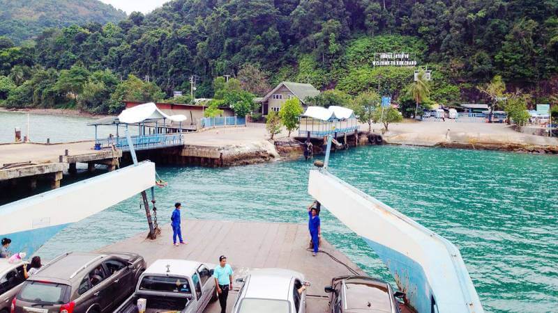 taxi to Trat tamachat pier