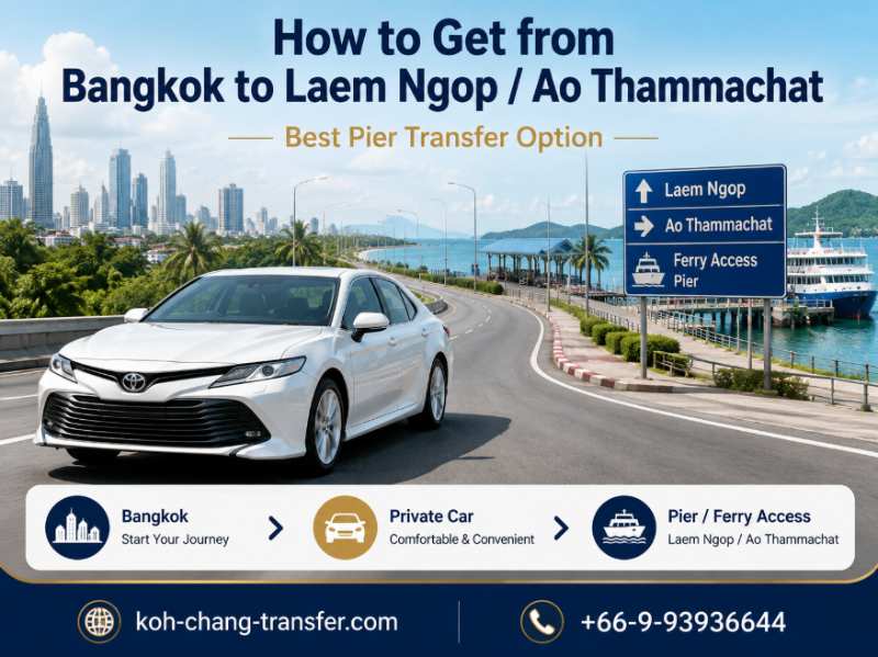 How to get from Bangkok to Laem Ngop and Ao Thammachat